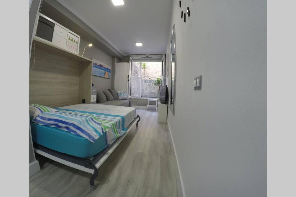 Studio Apartment La Lajilla Located At Beachfront Arguineguin Exteriör bild