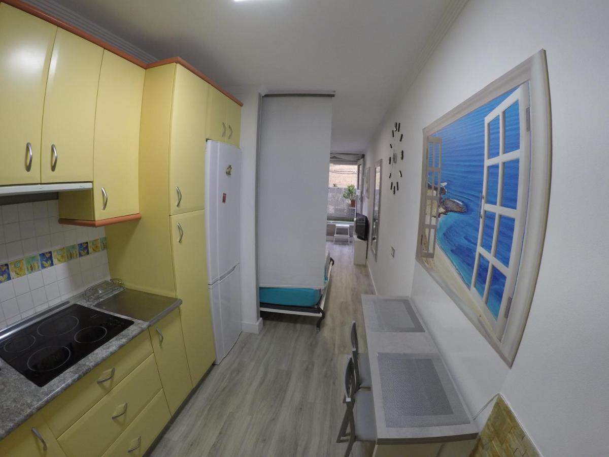 Studio Apartment La Lajilla Located At Beachfront Arguineguin Exteriör bild